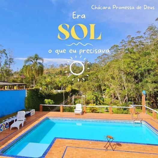 Villa Chácara da Promessa de Deus Icatuacu Esterno foto