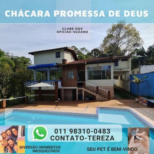 Villa Chácara da Promessa de Deus Icatuacu Esterno foto
