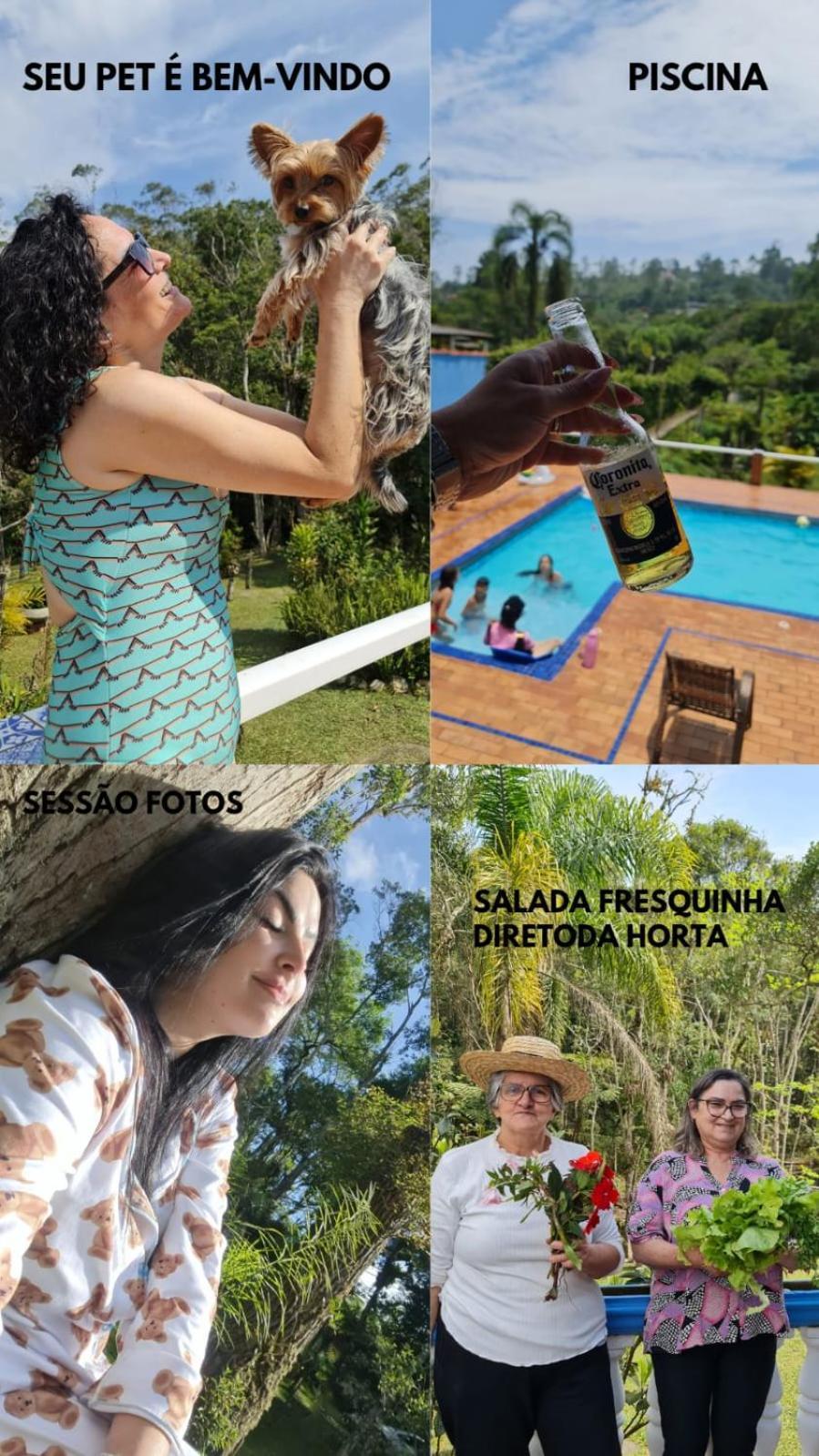 Villa Chácara da Promessa de Deus Icatuacu Esterno foto
