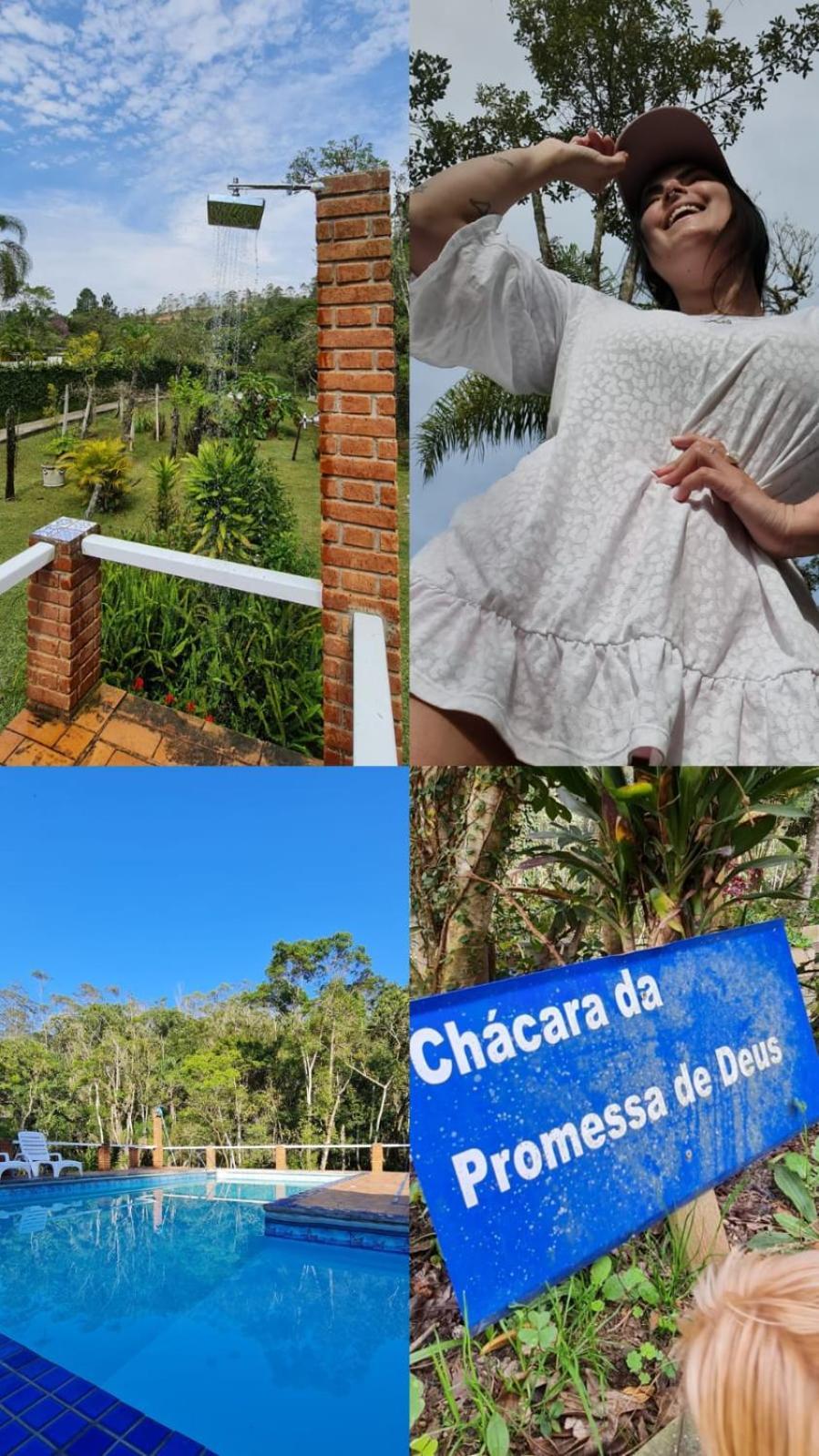 Villa Chácara da Promessa de Deus Icatuacu Esterno foto